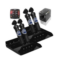 Bennett Marine TrimTab Kit Sport -  ST12EIC - 12 X 12" - 12V - With Dual Actuator - With Euro Rockier - 5006305 - ST12EIC - 5006305 - Bennett Marine